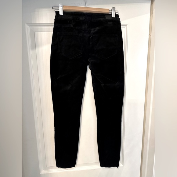 Paige Verdugo Ankle black velvet pants - Picture 6 of 7